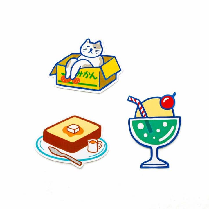 Hightide USA - Wholesale Sticker - Die Cut Sticker / New Retro20