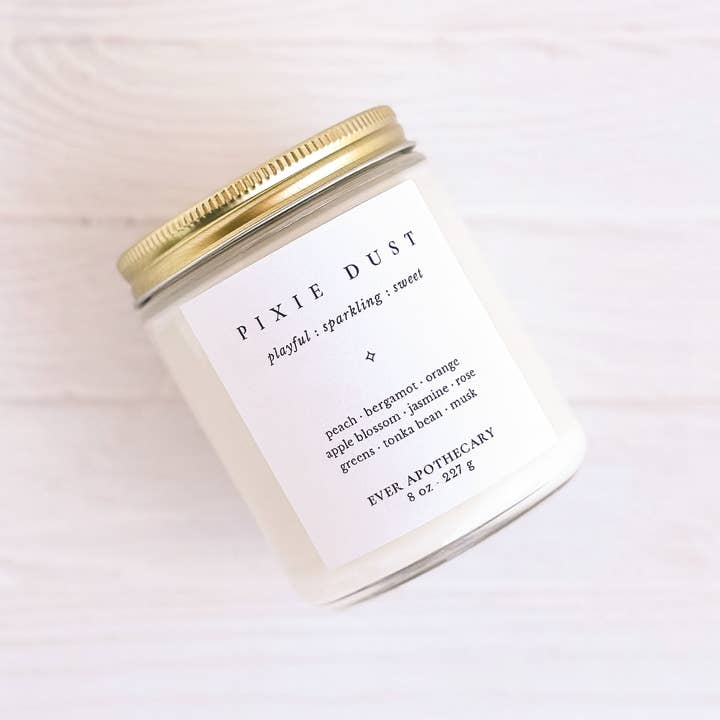 Ever Apothecary - Wholesale Jar/Filled Candle - Pixie Dust Candle0