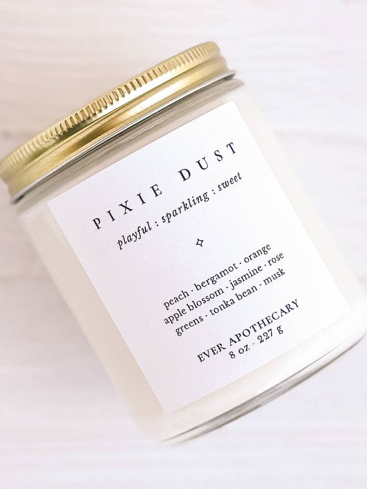 Pixie Dust Candle for wholesale by Ever Apothecary