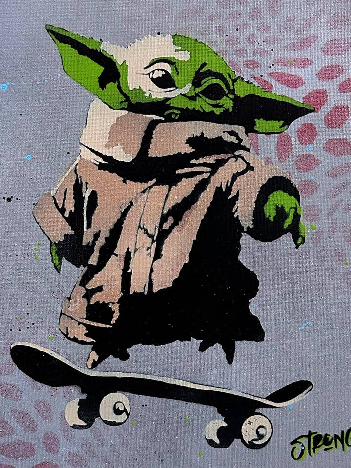 Decoración del hogar, arte, regalos para él - Impresiones "Kickflip, debe hacerlo" para venta al por mayor de Art For Dudes