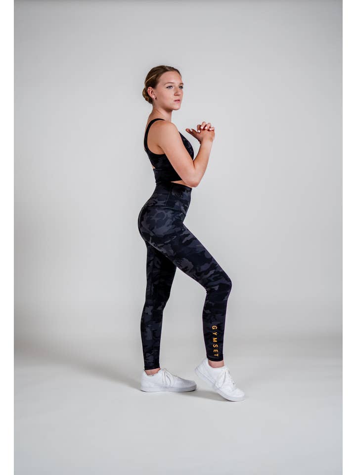 Gymset - Wholesale Athletic/Lounge Leggings - Women's - camo leggings