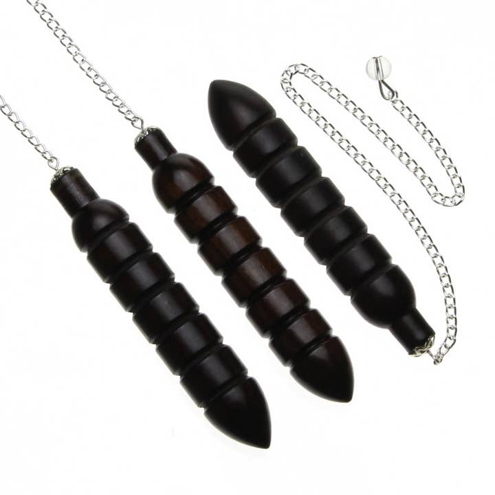 UniArt - Wholesale Spiritual Stone/Crystal - Wooden emitting pendulum3