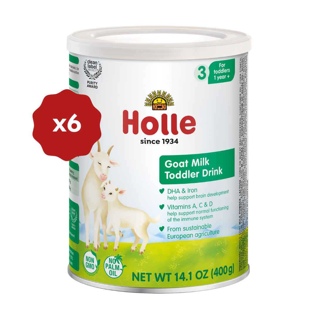 Holle USA - Wholesale Baby Food - Holle Goat Milk Toddler Drink: Stage 3 | 14oz (6 tins)0