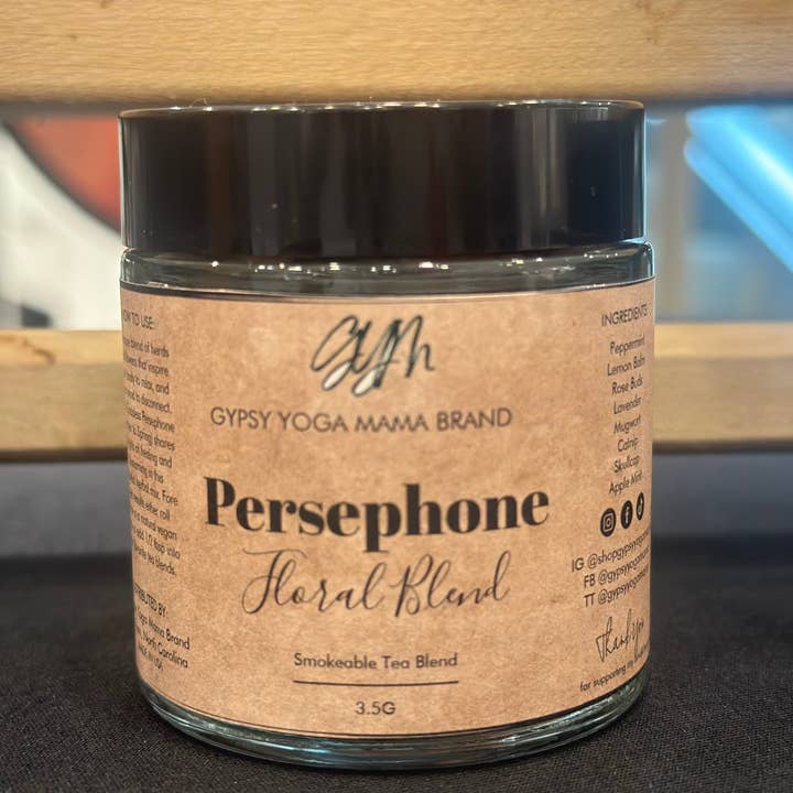 Persephone Herbal Loose Mix for wholesale by Gypsy Yoga Mama
