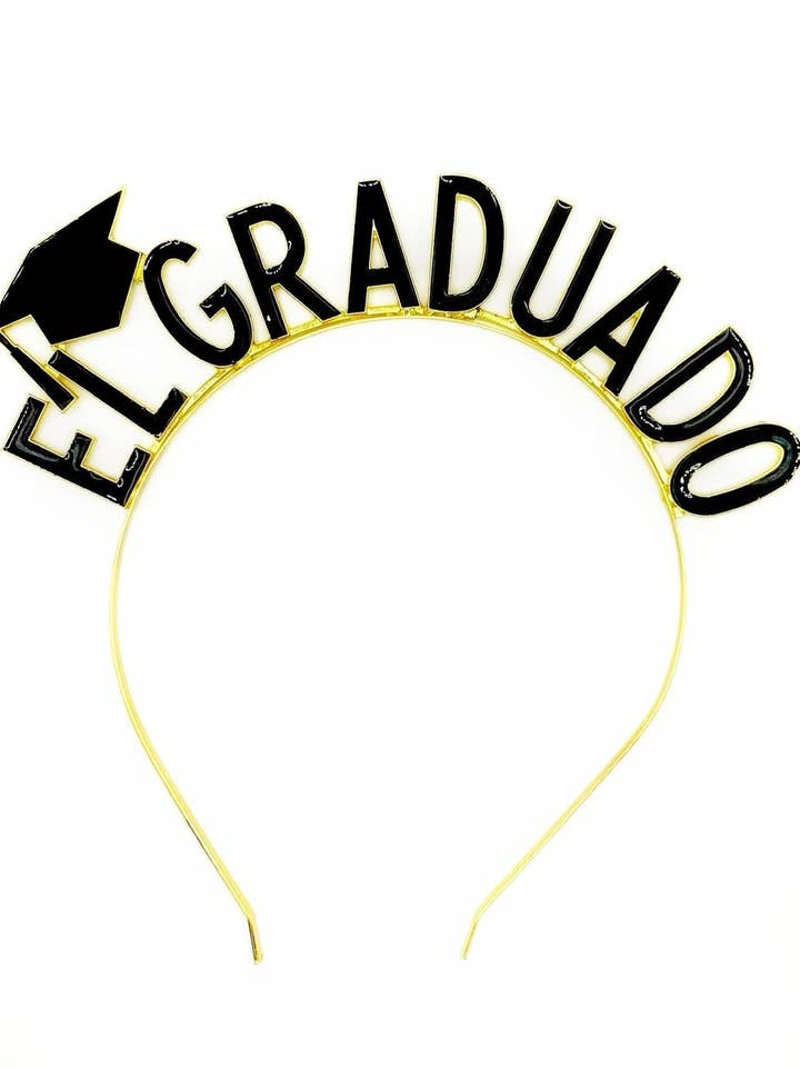 El Graduado Headband for wholesale by Cultura Confetti