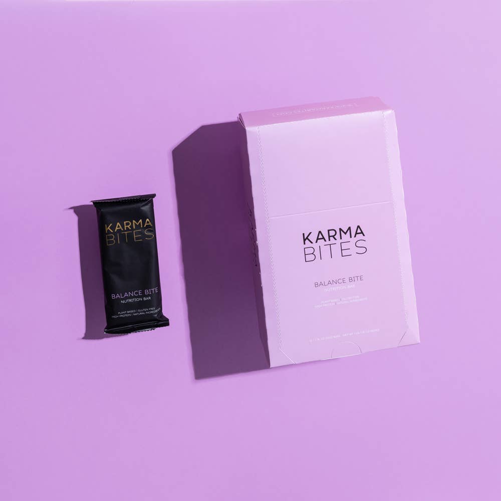 Karma Bites - Wholesale Snack Bar - Balance Bar Box (Peanut Butter Chocolate Chip)