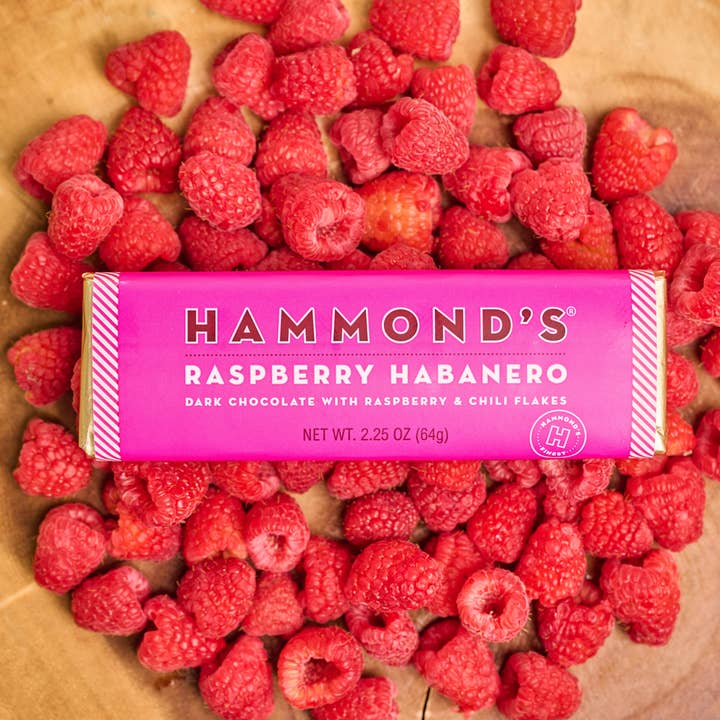 Hammond's Candies - Wholesale Chocolate Bar - Candy Bar - Dark Chocolate - Raspberry Habanero - 2.25 oz2