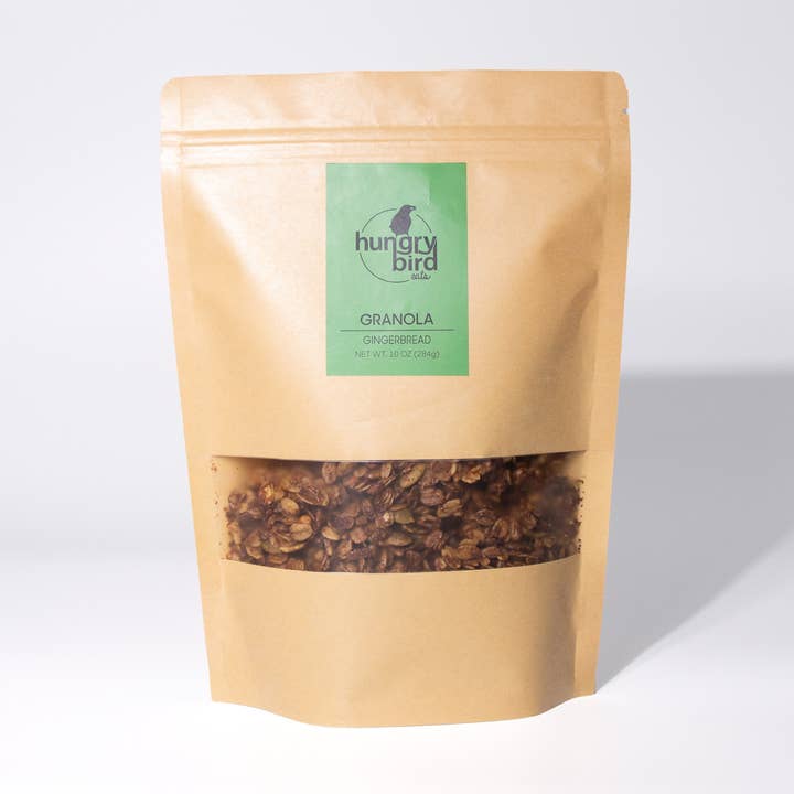 Granola - Gingerbread for wholesale by Hungry Bird Eats