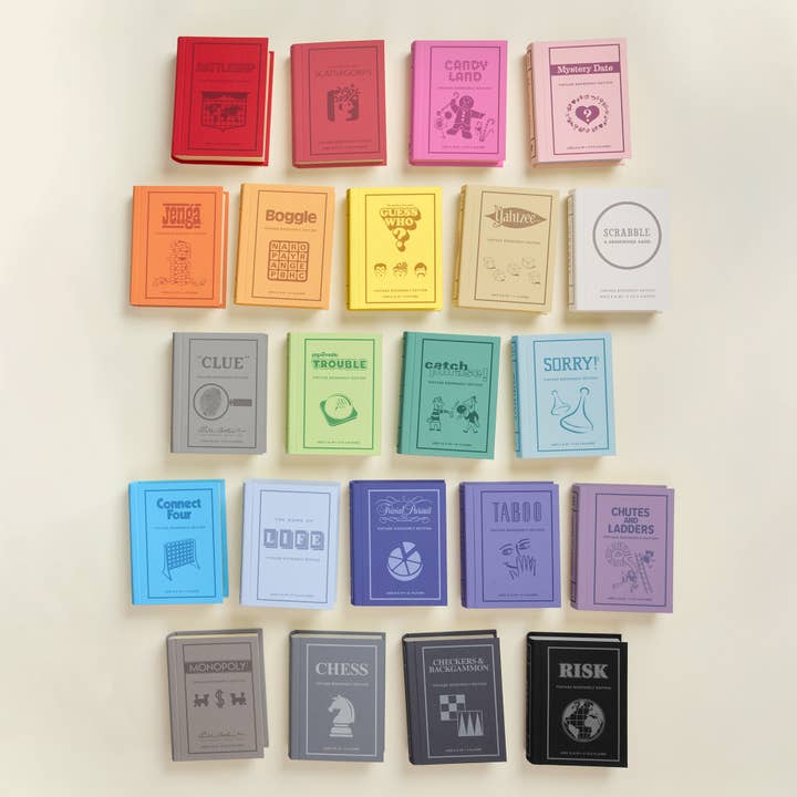 WS Game Company - Wholesale Board Game - 22-Pack Vintage Bookshelf Assortment of Classic Board Games1