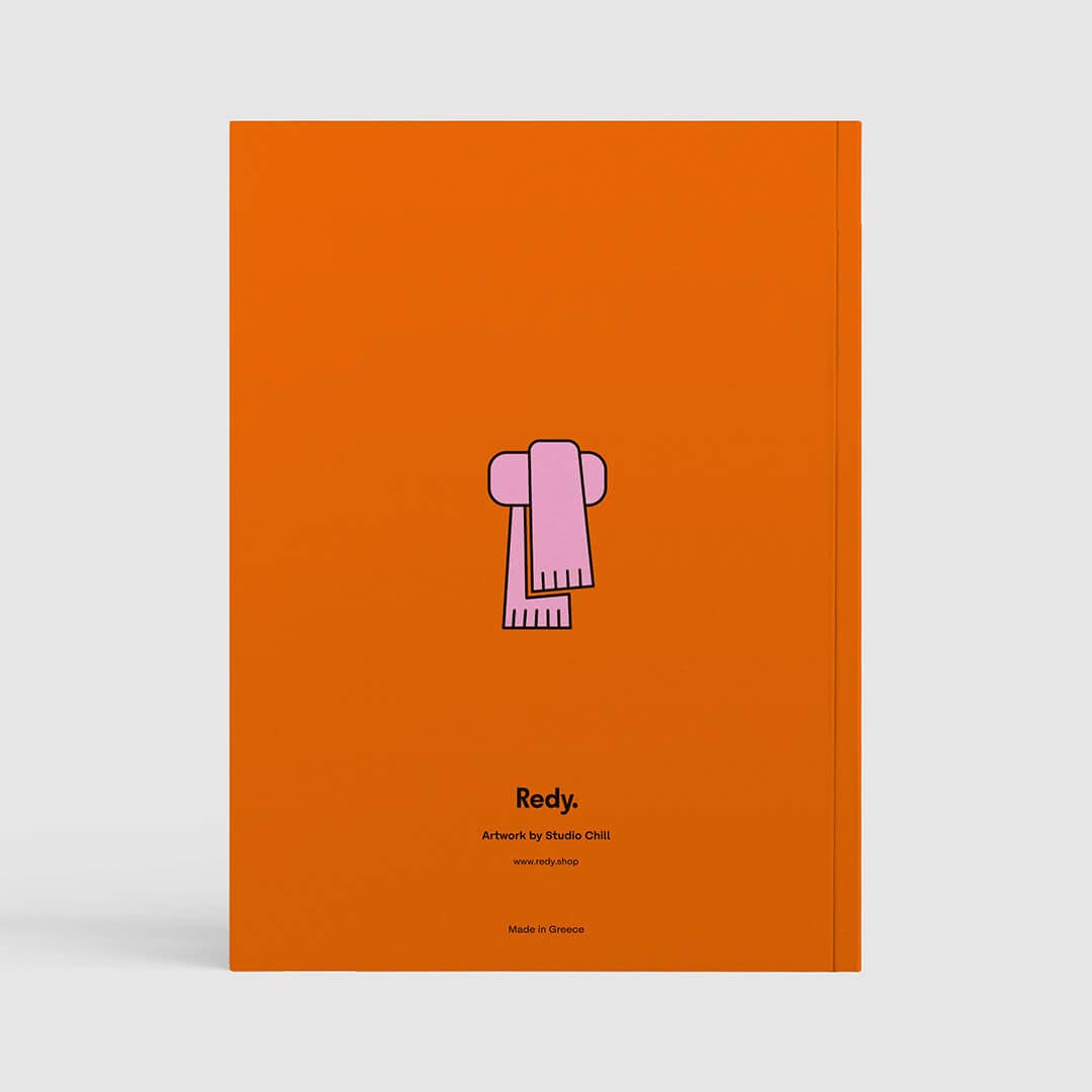 Redy. - Wholesale Notebook - Designer On A Rush Plain Notebook with Illustrated Cover2
