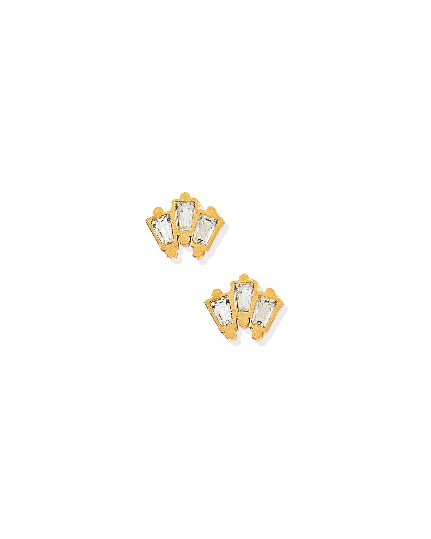 LINNY CO - Wholesale Stud/Post Earrings - Screwback Stud Earrings - Demi Gold2