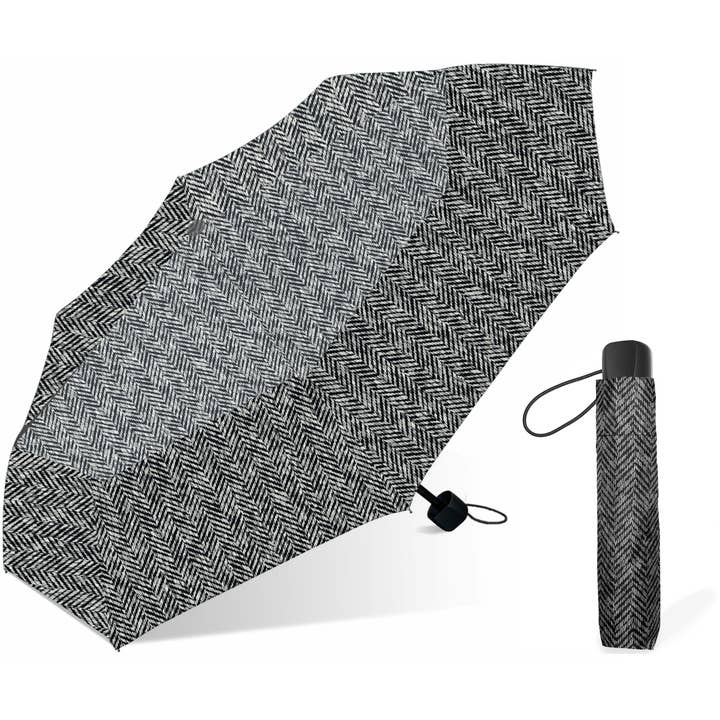 London Fog 42" Manuel åben Super Mini Paraply - Sildeben for engroshandel hos Chaby International