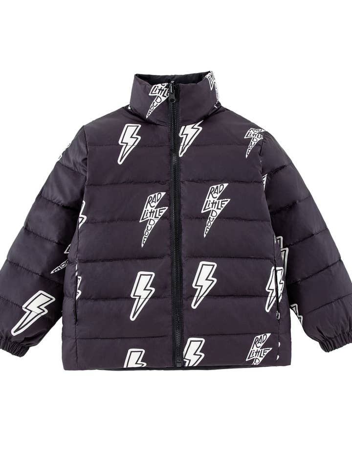 Blake Reversible Puffer Lightning Storm for wholesale by calonie