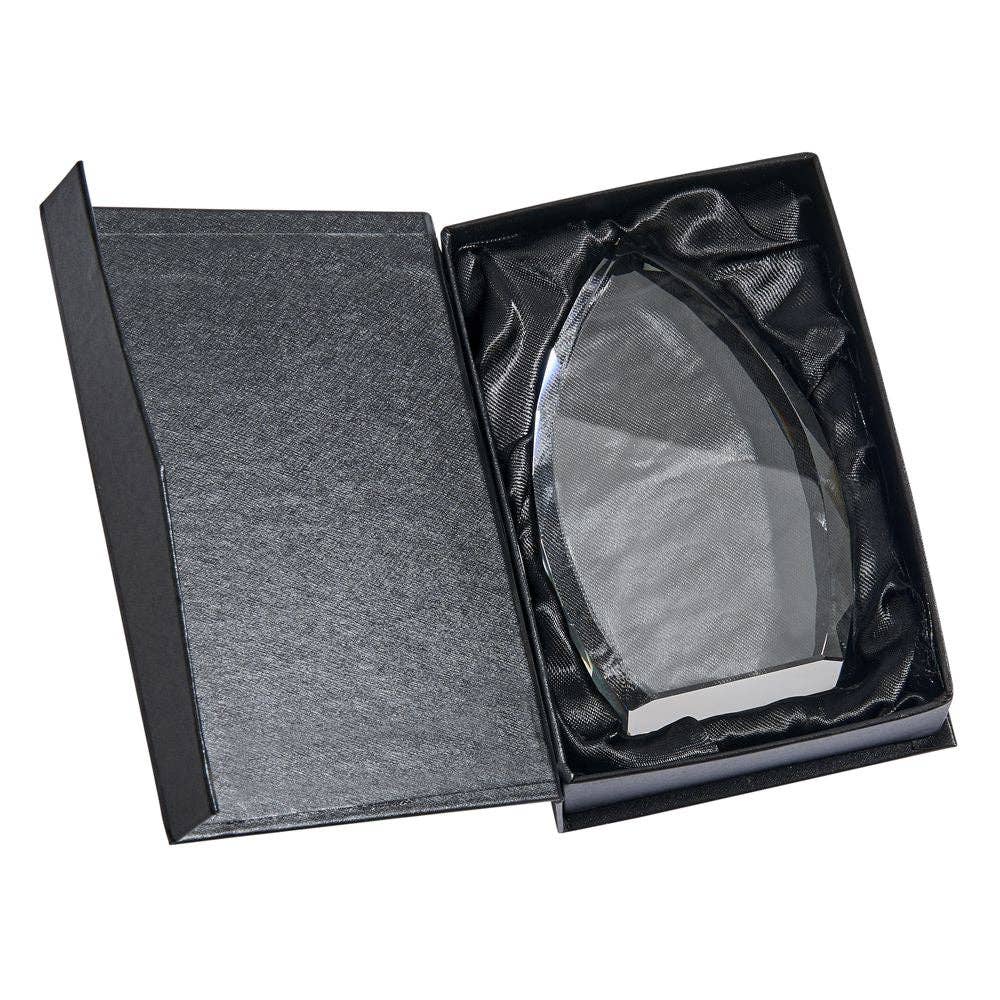 Creative Gifts International Inc. - Wholesale Decorative Tabletop Object - Optic Crystal Trophy Point, 5" Ht2