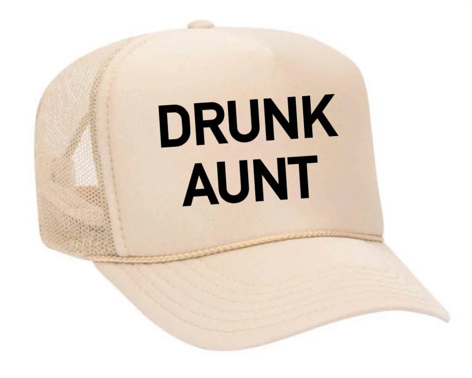 Inappropriate Trucker Hats - Wholesale Trucker Hat - Women's - Drunk Aunt Trucker Hat10