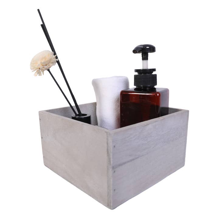 SWS BASKETS AND HOME DECOR - Wholesale Planter Box - Wood Planter Box with Liner, Square Flower & Storage Pot7