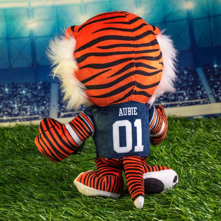 Uncanny Brands - Wholesale Stuffed/Plush Toy - Kids & Baby - Bleacher Creatures Auburn Tigers Aubie the Tiger 8" Mascot Kuricha Sitting Plush7