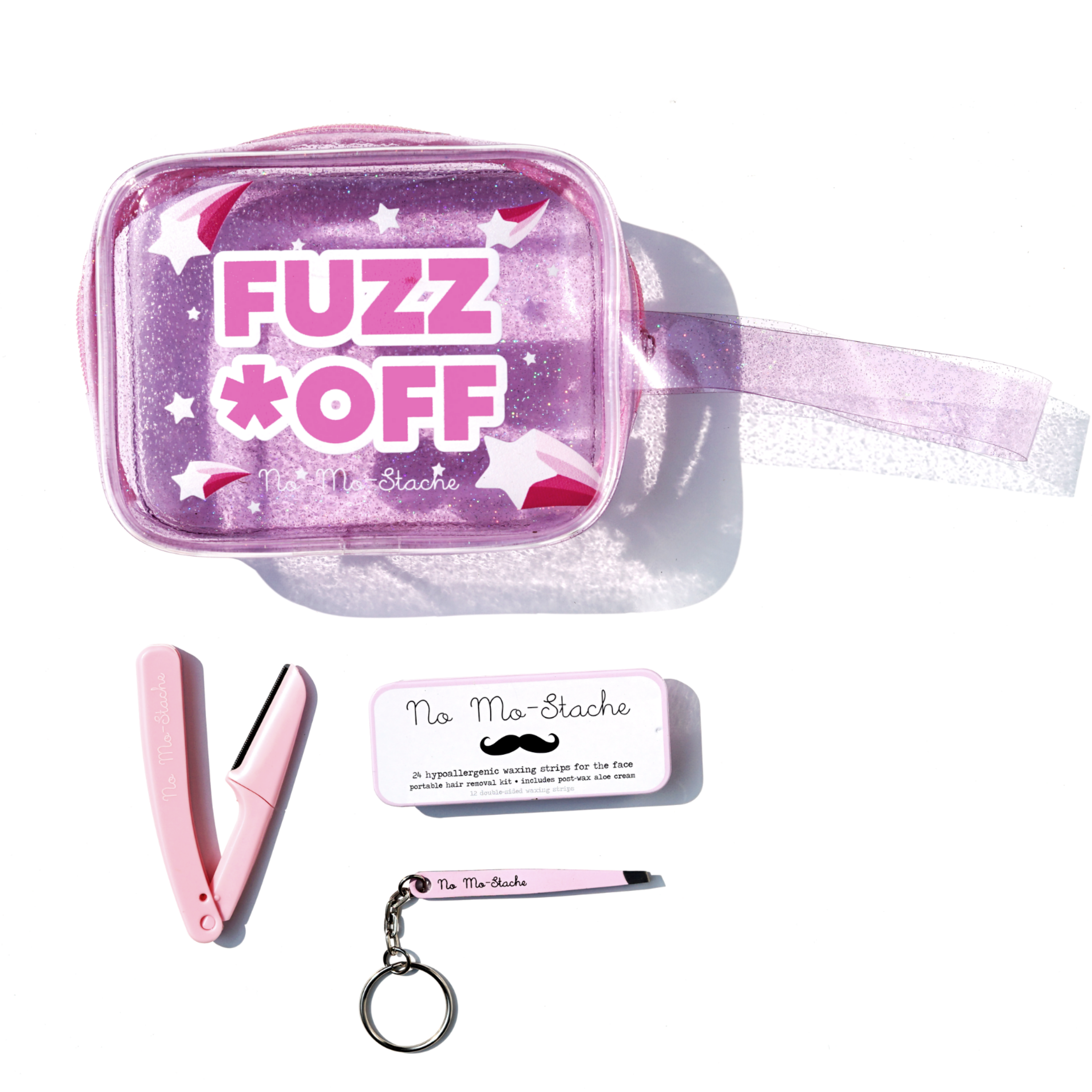 No Mo-Stache - Wholesale Facial Care Set/Kit - Fuzz Off Gift Set3