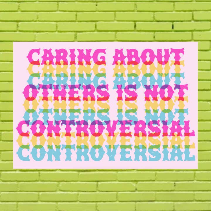 Zorgzame Ansichtkaart voor wholesale door Confetti Moon