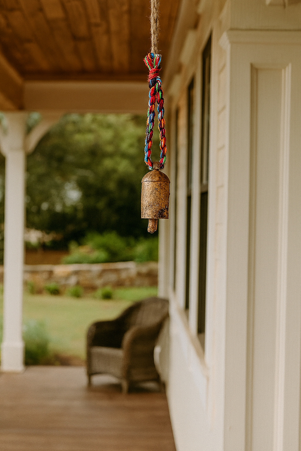 Matr Boomie Fair Trade - Vendita all'ingrosso Campanelle a vento - Campanella a vento multicolore Rainbow Twist - Fair Trade Home1