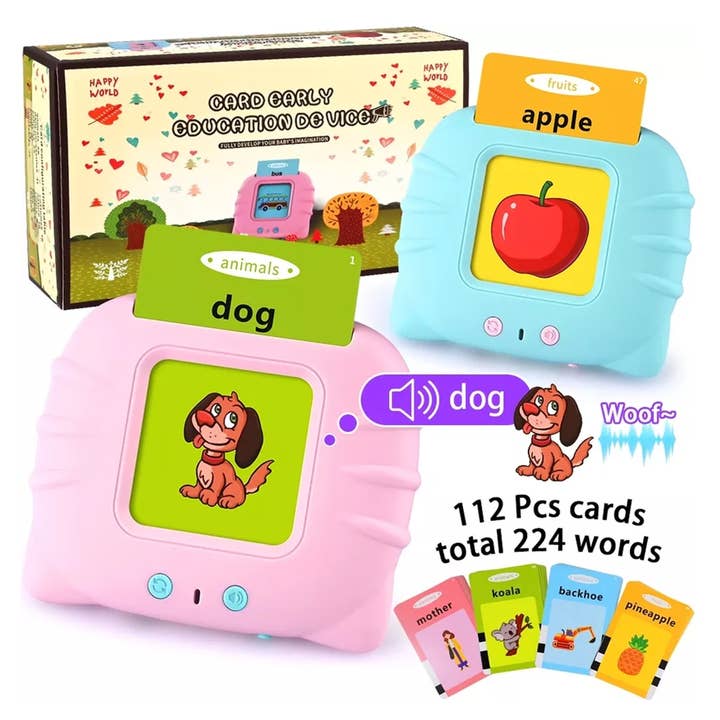 JSBlueRidge Toys – wholesale Learning cards – Child & baby – Talking Flash Cards Brain Development Kids Toy