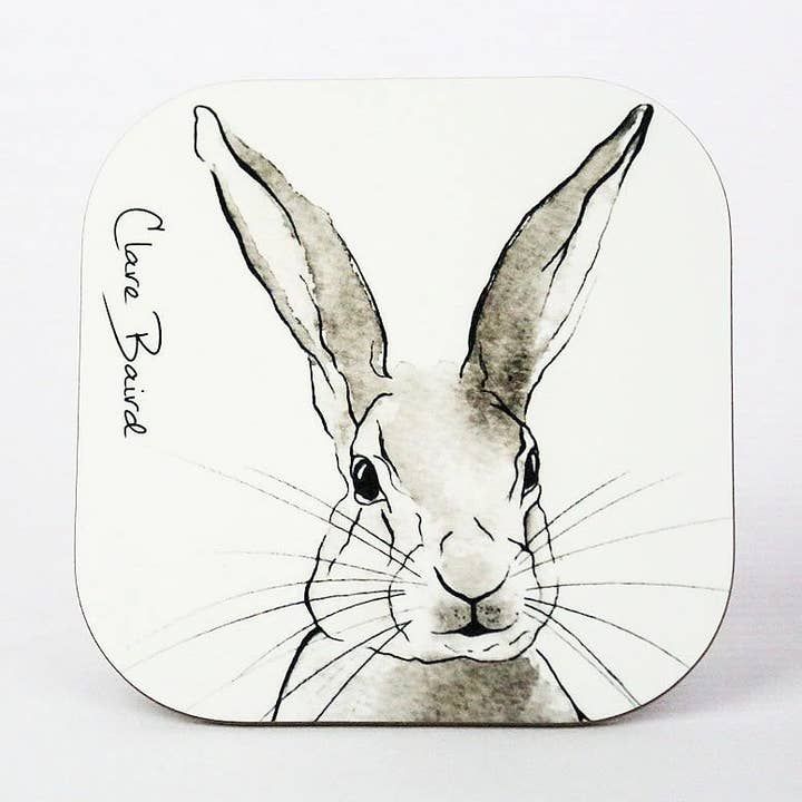 Coaster - Mountain Hare for wholesale by Clare Baird