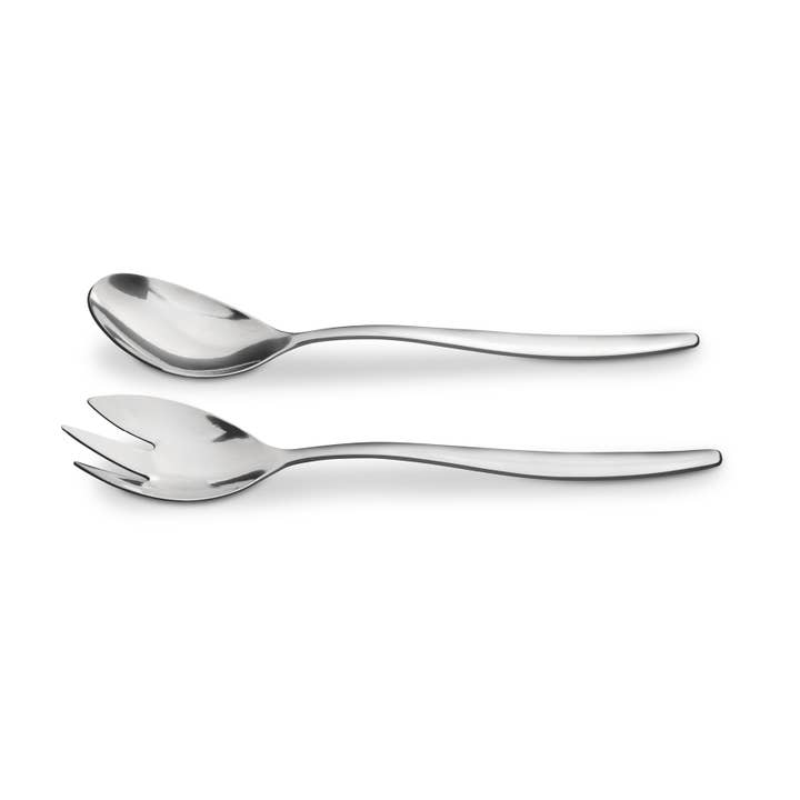 Stainless Steel Salad Servers Short for wholesale by Karl Weis