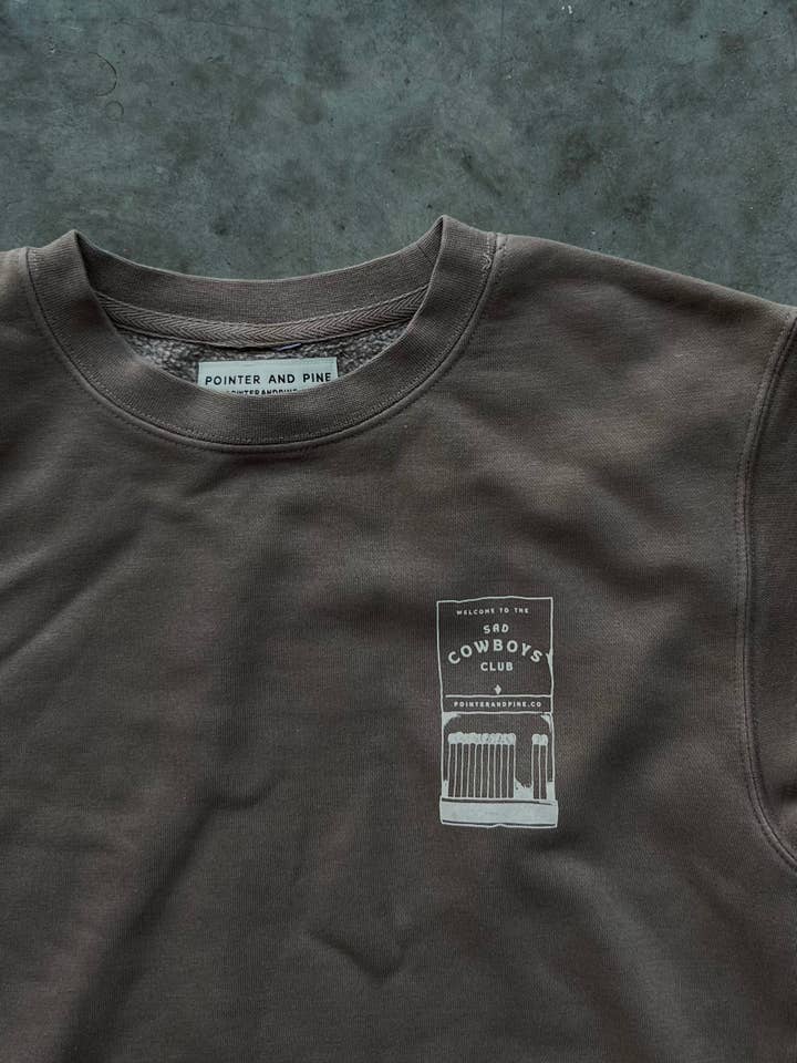 Pointer And Pine - Wholesale Graphic Sweatshirt - Unisex - MATCHBOOK CREW3