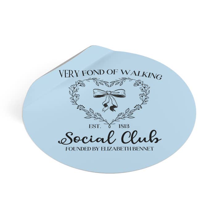 Opal and June - Wholesale Sticker - Fond of Walking Sticker1