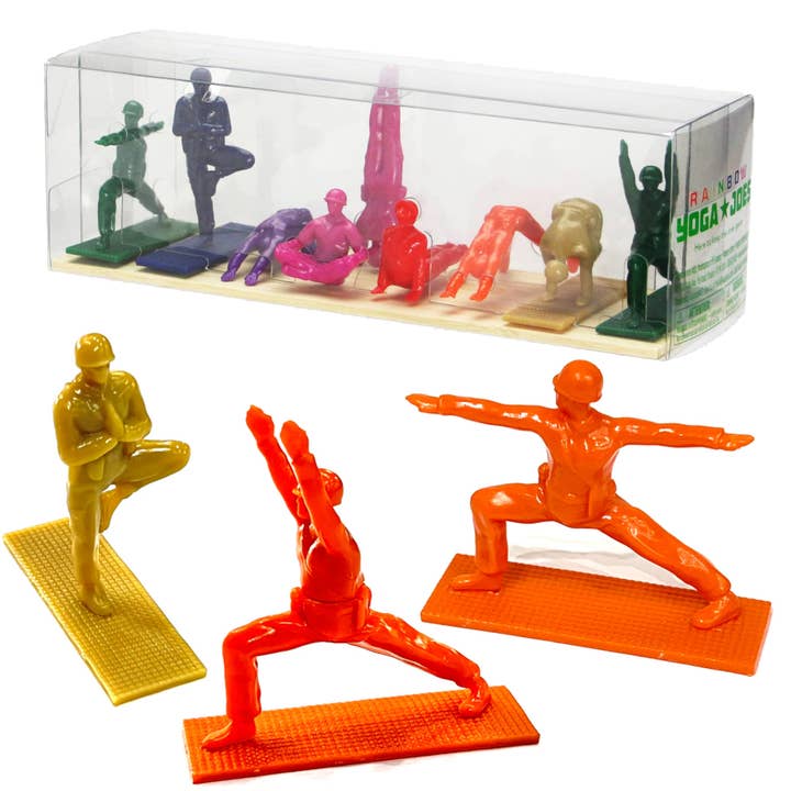 Humango - Wholesale Figurine Toy - Kids - Rainbow Yoga Joes
