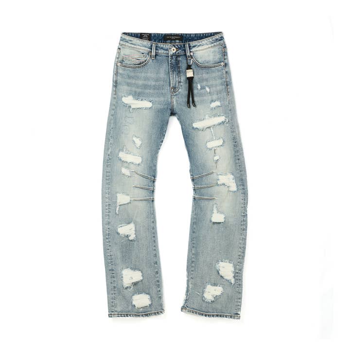 Cult's Grunge Baggy 607 Jeans i Back Emb för wholesale av Cult of Individuality