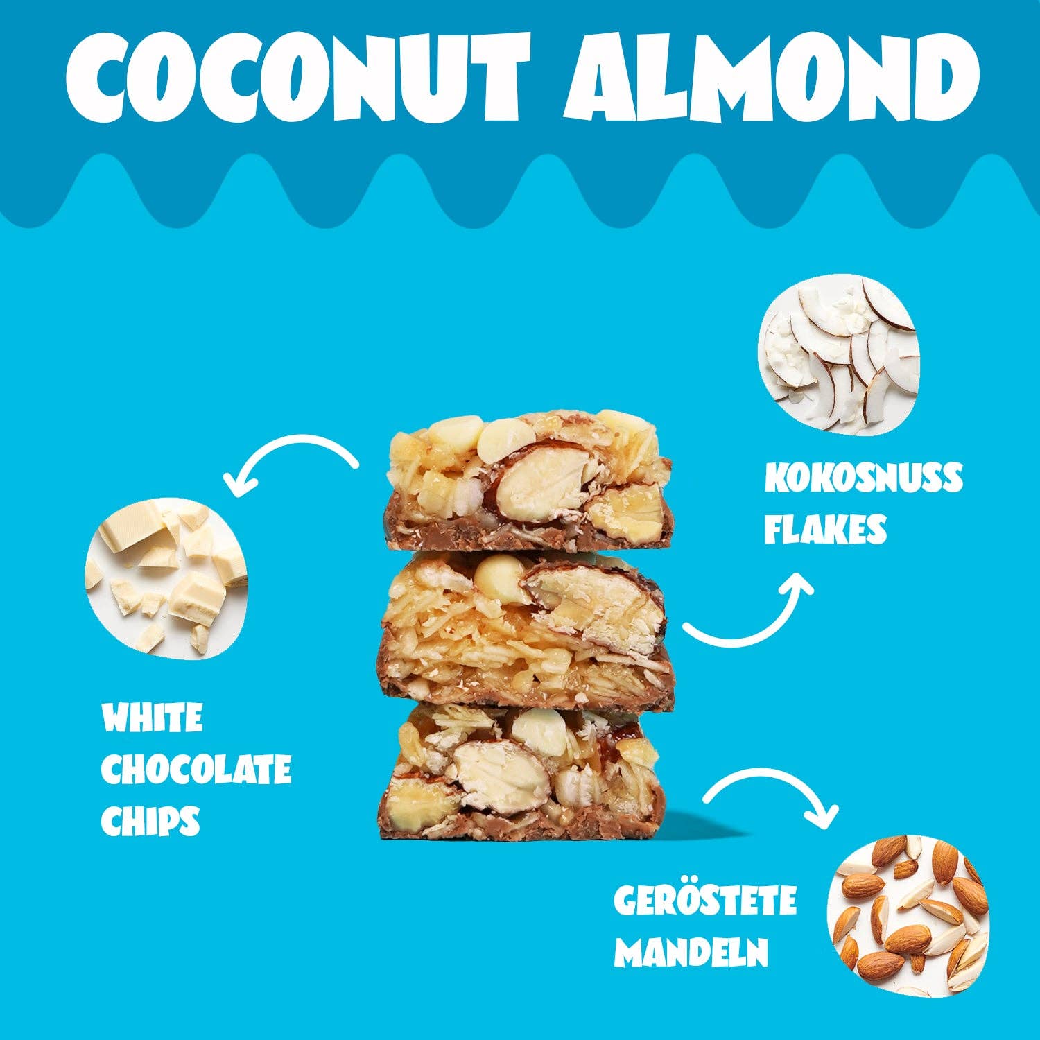 ahead – Großhandel Snack-Riegel – Nut Bar - Coconut Almond (Tray 12x35g)3