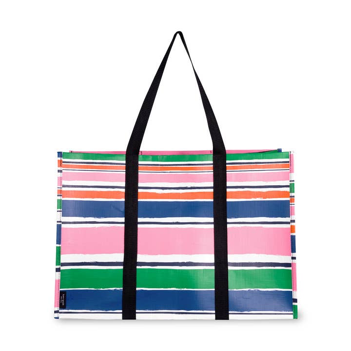 Borsa della Spesa Grande, Righe Oceaniche per la vendita all'ingrosso da parte di kate spade new york intl