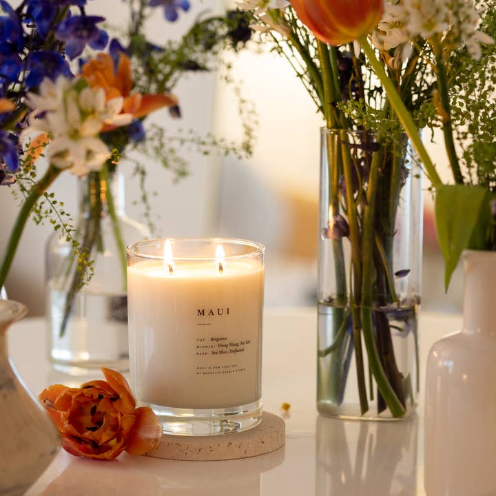 Brooklyn Candle Studio - Wholesale Jar/Filled Candle - Maui Classic 2-Wick Candle1