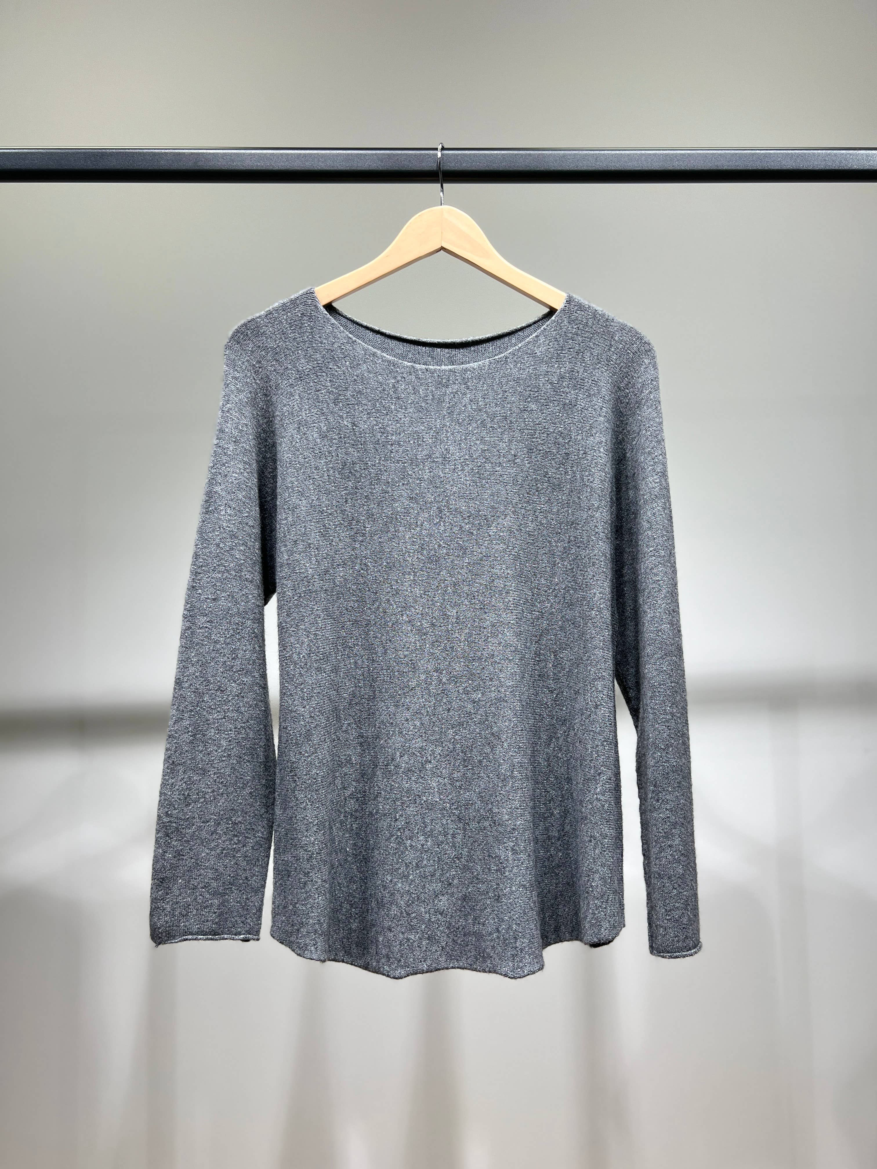 L'Emotion - Vendita all'ingrosso Maglione tricot - Donna - Maglione lavorato a maglia a maniche lunghe con scollo tondo in viscosa     15