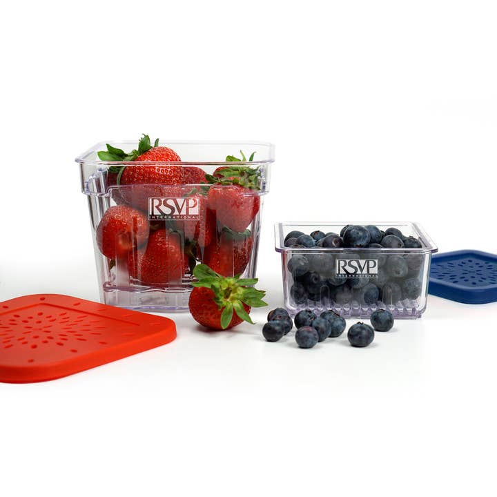 RSVP International - Wholesale Food Storage Container - Berry Keepers Set Of 29