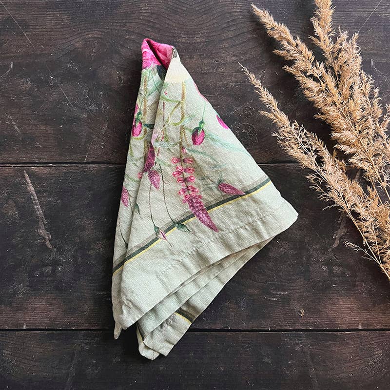 Koustrupco - Vente Serviettes de table en tissu - Blossom Garden - serviette en lin - Fabriqué en Europe5
