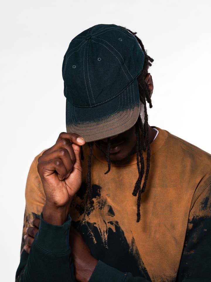 Cappello da papà in tela Pine Ombré per la vendita all'ingrosso da parte di Shelbe Shop