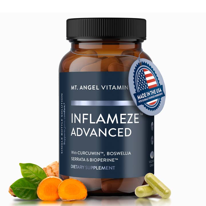 Mt. Angel Vitamins' Inflameze Advanced - 60 Capsules for wholesale by Mt. Angel Vitamins
