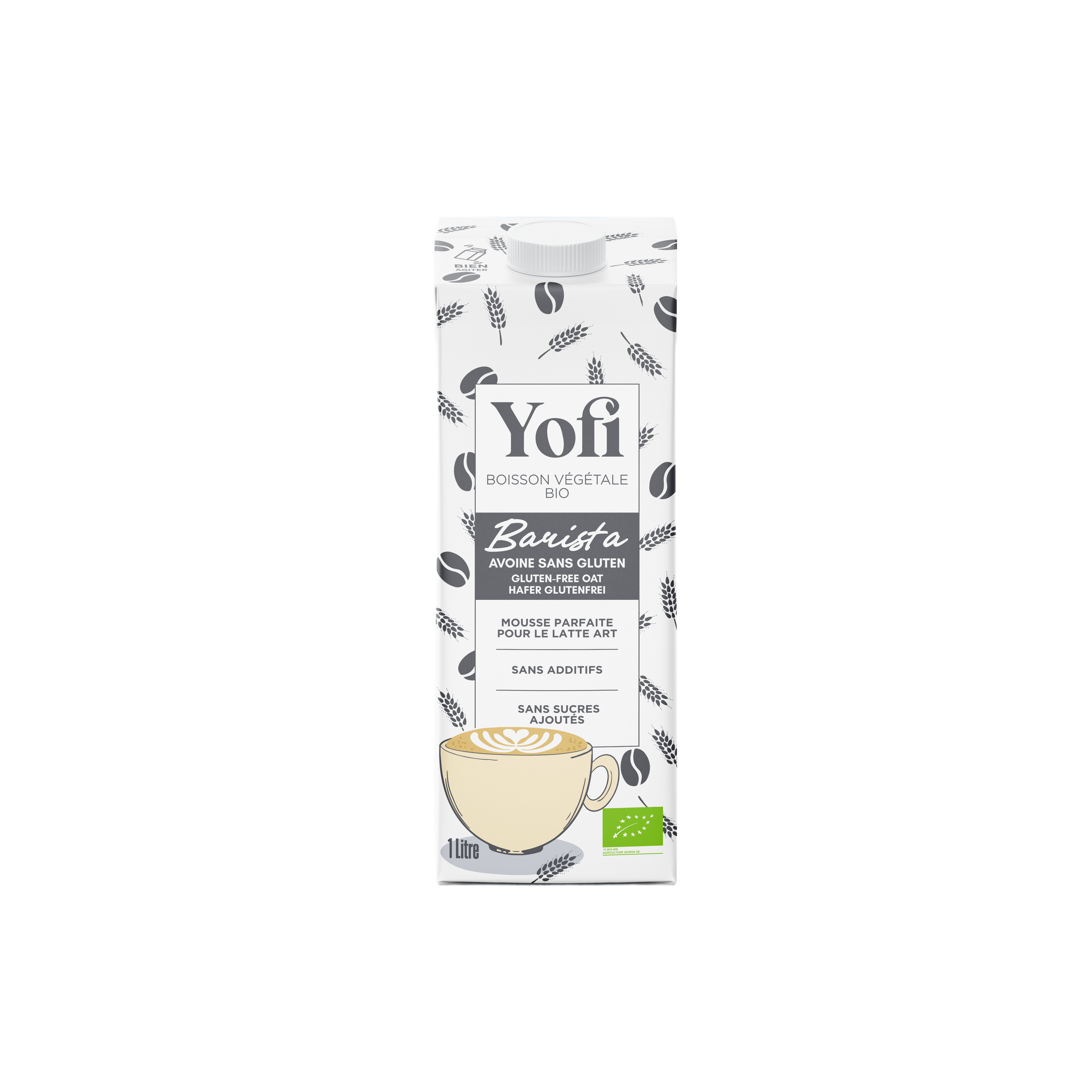 YOFI - Wholesale Non-Dairy Milk - Organic Barista Plant-Based Drink - Gluten-Free Oat1