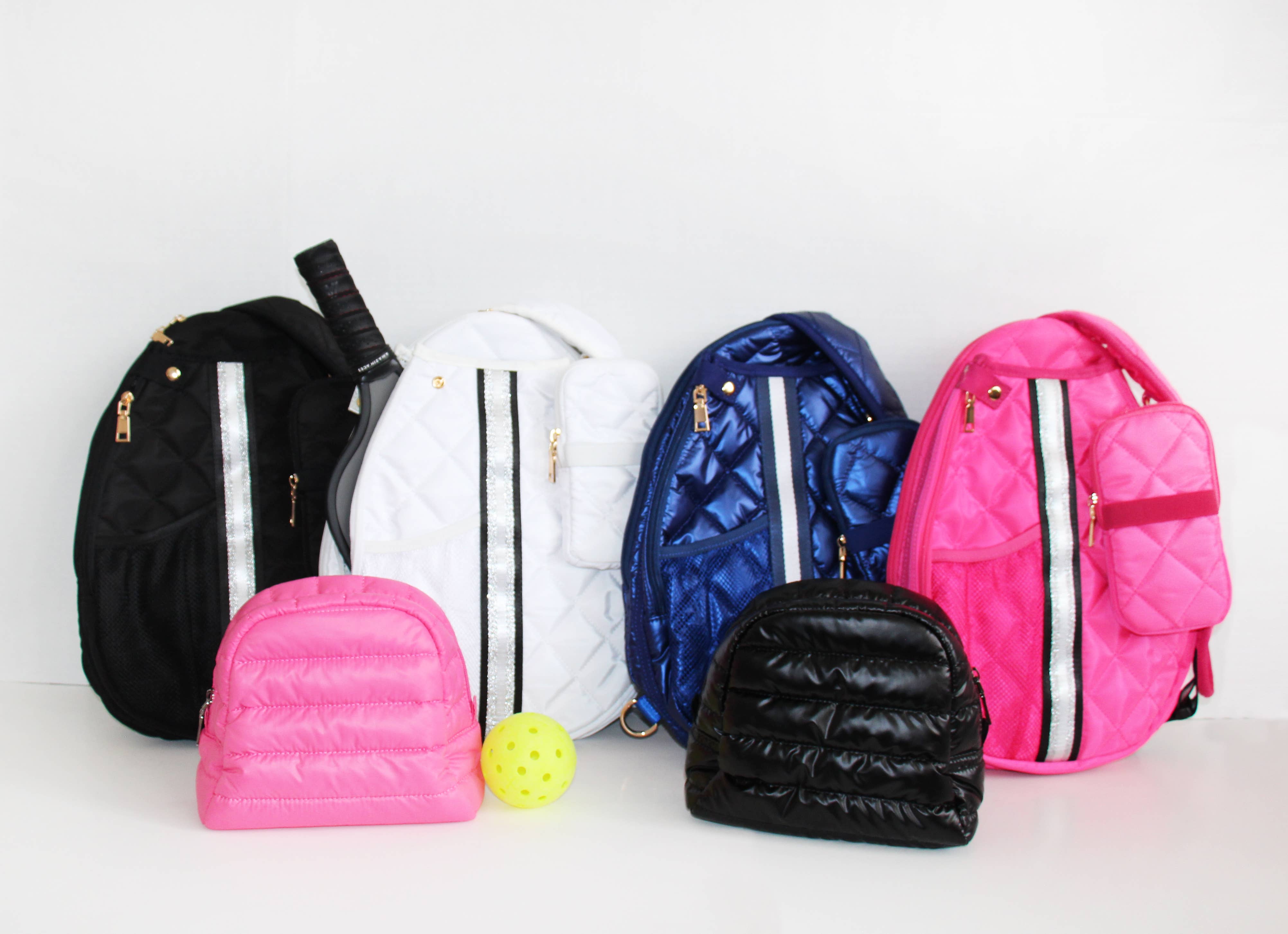 Lemonbella – wholesale Sports bag – Unisex – Jillian Pickle Ball Sling Non Volley Navy- Closeout Deal3