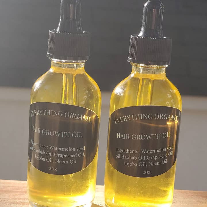 Haarwuchsöl (unbeschriftet) für den Großhandel von EVERYTHING ORGANIX