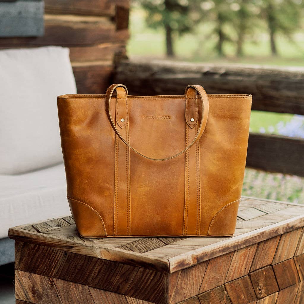 Steel & Clover – wholesale Bärkasse - Dam – Grande Prairie Lädermarknadsväska11