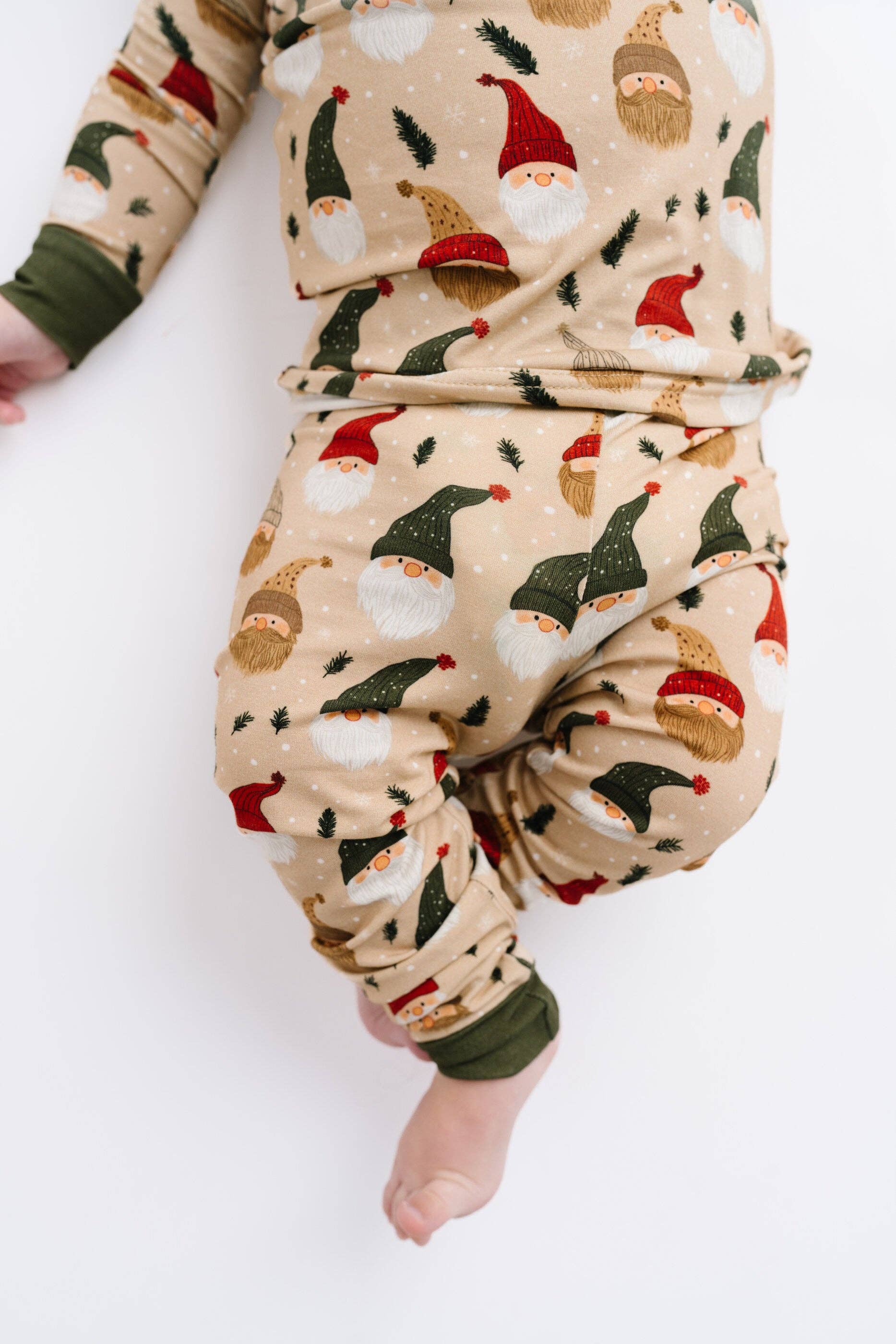 Little One Shop - Wholesale Sleepwear Set - Kids - Cozy Gnomes Bamboo Set0