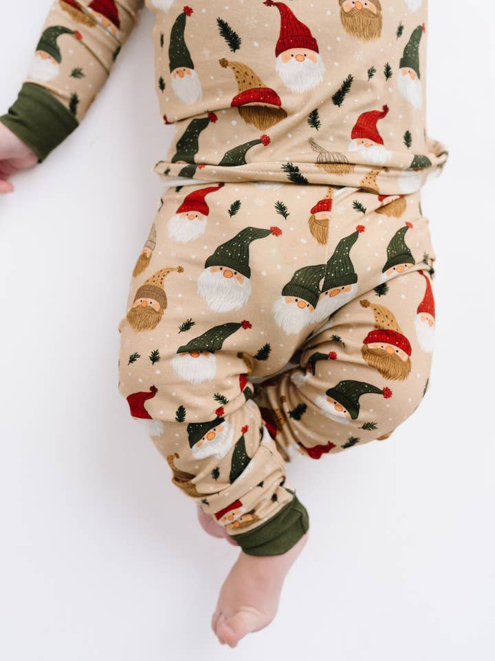 Little One Shop - Wholesale Sleepwear Set - Kids - Cozy Gnomes Bamboo Set