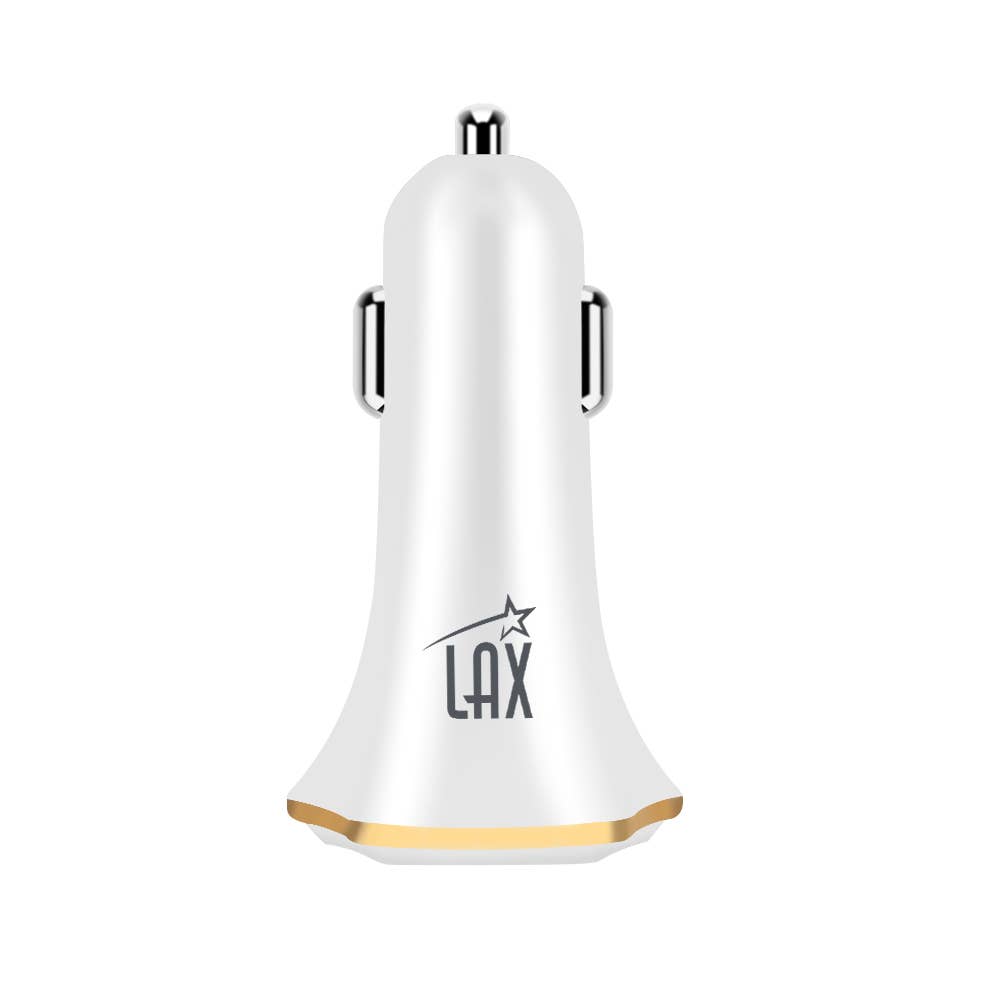 LAX Gadgets - Wholesale Portable Charger - USB 3 Ports Fast charger for Cars (Retail Packaging)19