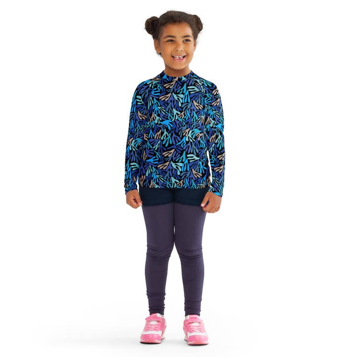 Water Plants Kids Rash Guard for wholesale by Palet Theory
