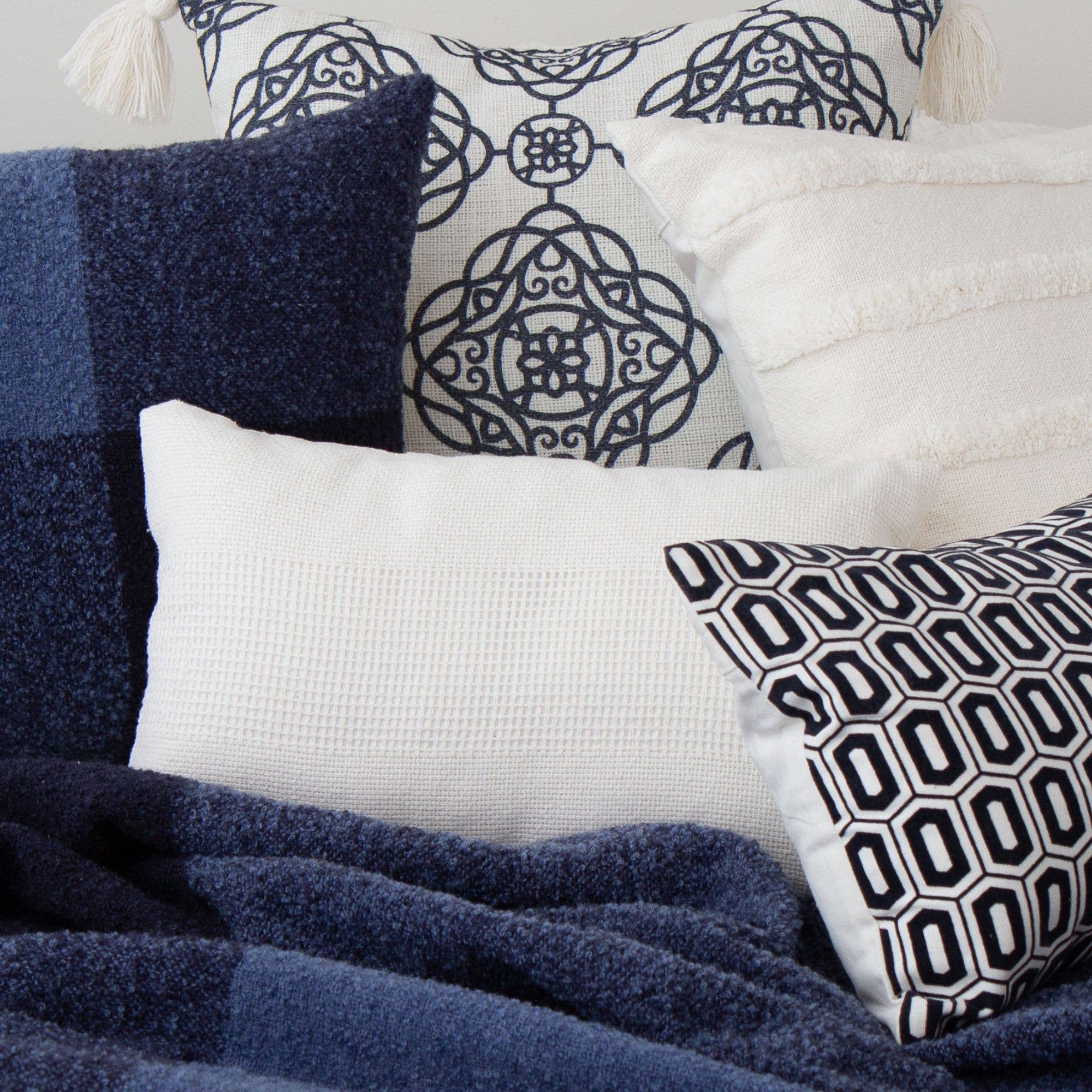 Tajik  Home  LLC - Wholesale Throw Pillow Cover - Lennox Woven Textured Pillow Cover –Soft, Stylish Decorative14