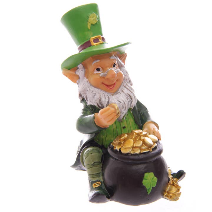 Puckator Ltd - Wholesale Ornament - Lucky Leprechaun Figures 9 - 11cm