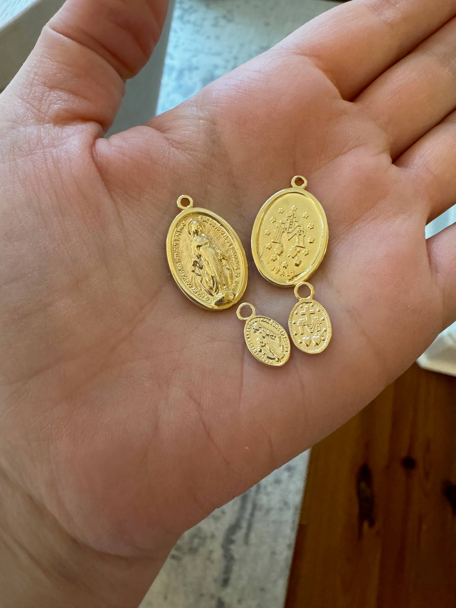 Laalee Jewelry - Wholesale Pendant/Charm Necklace - Cross Necklace, Virgin Mary Miraculous Medal, Christmas Gift6